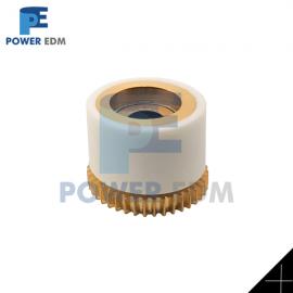 M461-set X053C522G51 DA16800 S409 Mitsubishi Pinch roller upper gear type with bearing M463 Counter-Clock wise MGL-043