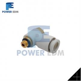 A97L-0200-0903/L6-M5 Fanuc Male Stud Elbow L6-M5 Connector FQT-117